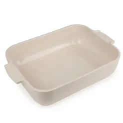 Plat de céramique Appolia 22x32 cm, Blanc
