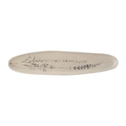 Plat de service Bea 8x35,5 cm, Nature