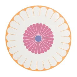 Plat de service Fleur Ø31,8 cm, Multi