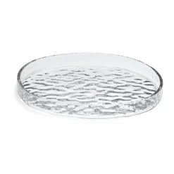 Plateau décoratif Gry Ø28 cm, Clair