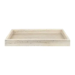 Plateau décoratif Travertine 30x40 cm, Linen
