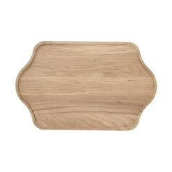 Plateau Edgar S 18x23 cm, Naturel