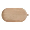 Plateau en bois Inka 18x34 cm, Nature
