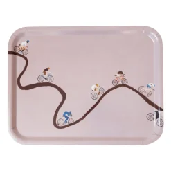 Plateau Giro 33x43 cm, Rose