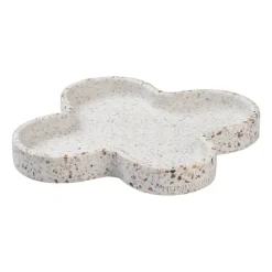 Plateau Humdakin Terrazzo 27 cm, Rouge/Beige