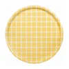 Plateau Kristina Ø38 cm, Jaune