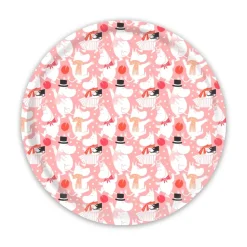 Plateau Moomin Celebration Ø31 cm, Blanc-rose