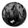 Plateau Running Moomin rond, 38 cm