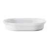 Plat à four ovale Bernadotte 20,1x31,6 cm, Blanc