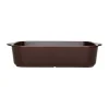 Plat à four Yuka 17,5x32 cm, Dark Terracotta