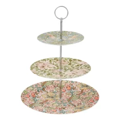 Plat à gâteau 3 étages Morris & Co. 35,5 cm, Multi