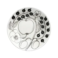 Plat Paratiisi Ø16,5 cm pour tasse à thé 28 cl, Noir