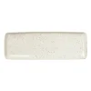 Plat rectangulaire Nordic Vanilla 12,5x35 cm, Cream with grains