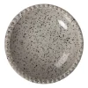 Plat à service creux Ditte, Gris-noir