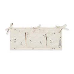 Poche de lit matelassée Viola Satin, 18x43 cm