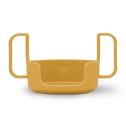 Poignée pour verre en tritan Design Letters, Mustard