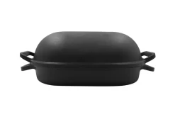Poêle à pain levain Nordwik XL 39x26 cm, Noir