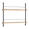 Porte-revues Moebe, Oak-black