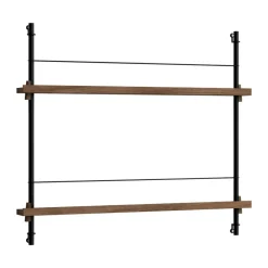 Porte-revues Moebe, Smoked oak-black
