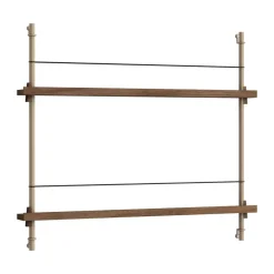Porte-revues Moebe, Smoked oak-grey
