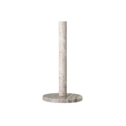 Porte rouleau essuie-tout Emy marbre 30 cm, Nature