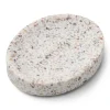 Porte savon Humdakin Terrazzo 10x13 cm, White-brown