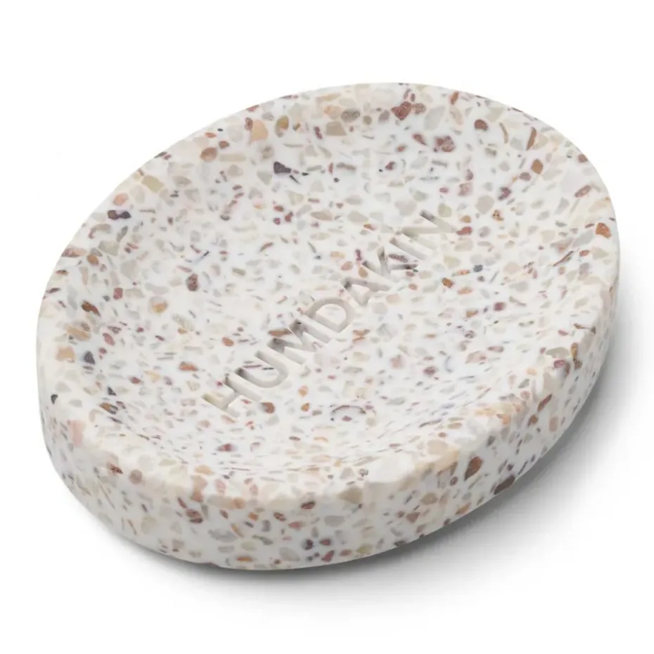 Porte savon Humdakin Terrazzo 10x13 cm, White-brown