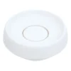 Porte-savon silicone avec égouttoir dissimulé medium, Blanc
