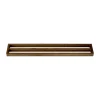 Porte-serviette double Andersen 73,5 cm, Dark Stain Matt Lacquer Ash