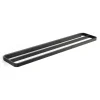 Porte-serviette double RIM 12x70 cm, Black