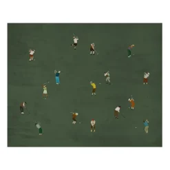 Poster Golfers, 40x50 cm