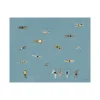 Poster Swimmers, Blue, 40x50 cm