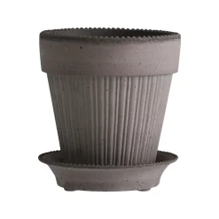 Pot Simona Ø18 cm, Gris