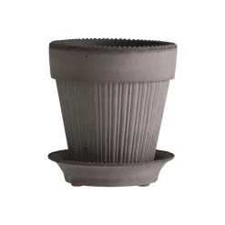 Pot Simona Ø12 cm, Gris