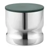 Pot Alfredo mini 0,5 L, Acier inoxydable-vert