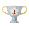 Pot Trophy 23x16 cm, Bleu