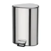 Poubelle à pédale Easystore luxe 5 L, Acier inoxydable