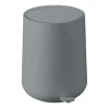 Poubelle à pédale 5 l, gris
