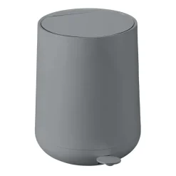 Poubelle à pédale 5 l, gris