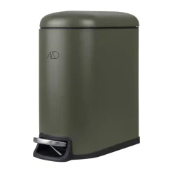 Poubelle à pédale Mini-Walther 5 L, Olive foncé