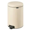 Poubelle à pédale New Icon 20 litres, Soft beige