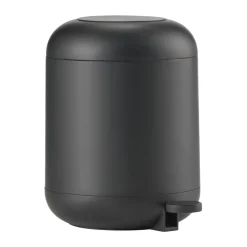 Poubelle à pédale Sensu 4 L, Black