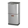 Poubelle Totem Max Joseph Joseph 60 L, Stainless steel