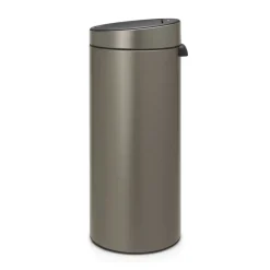 Poubelle Touch Bin 30 L, platinum (gris)
