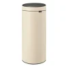 Poubelle Touch Bin 30 L, Soft beige