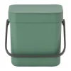 Poubelle tri Select & Go 3 L, Fir Green