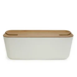 Range câbles Cable Organiser Hideaway XL, couvercle en bois
