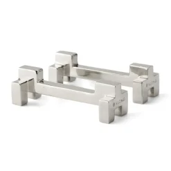 Repose-couverts Signe Lot de 2, Nickel
