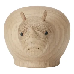 Rhinocéros en bois Rina, Small