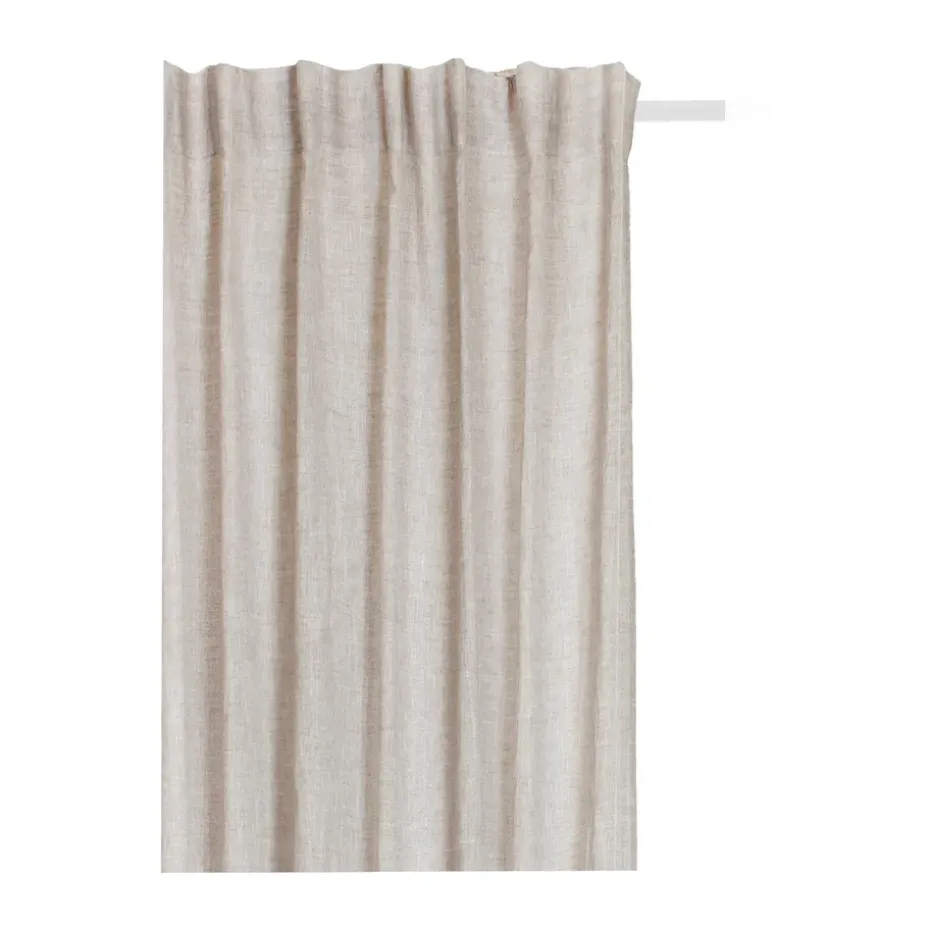 Rideau avec bande de pliage Sunshine 140 x 290cm, Oatmeal (nature)